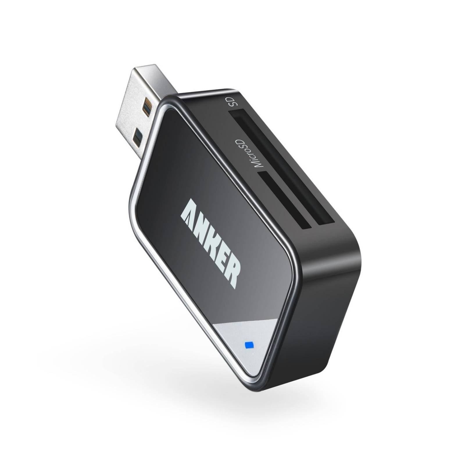 Adaptador Anker Sd Mmc Micro Sd Lector De Tarjetas Portátil