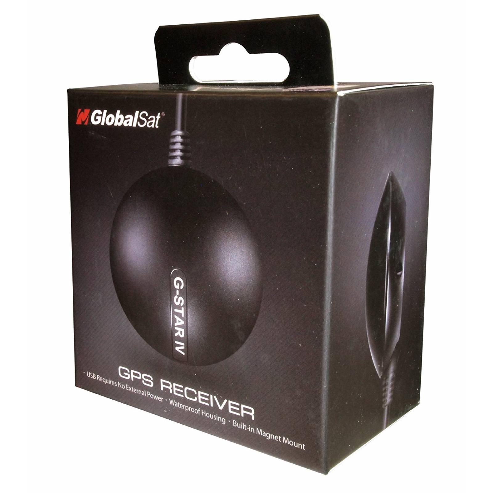 GlobalSat BU-353-S4 USB GPS receptor negro -Negro