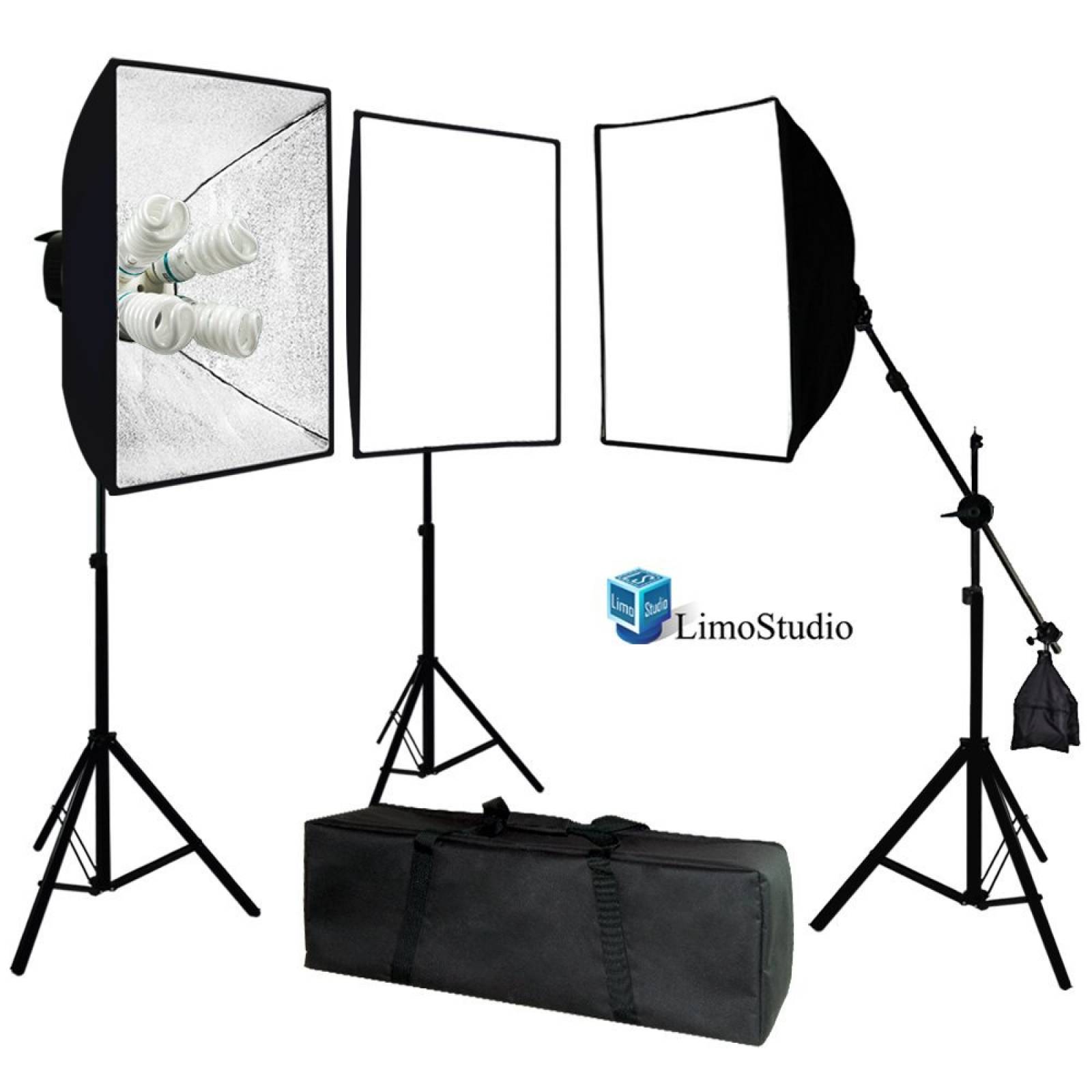 Ingenio LimoStudio Foto Video estudio 2400 Watt Softbox Kit