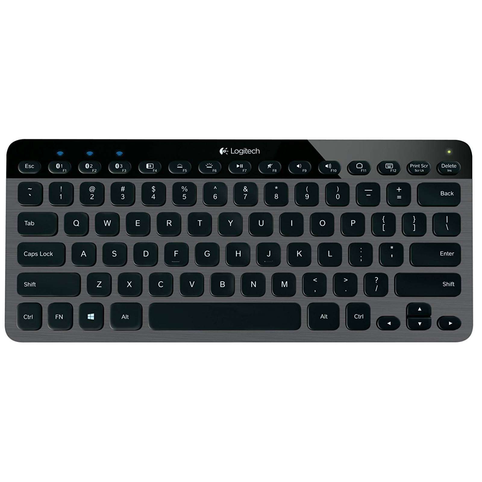 Teclado Logitech K810 Inalámbrico Retroiluminado -negro