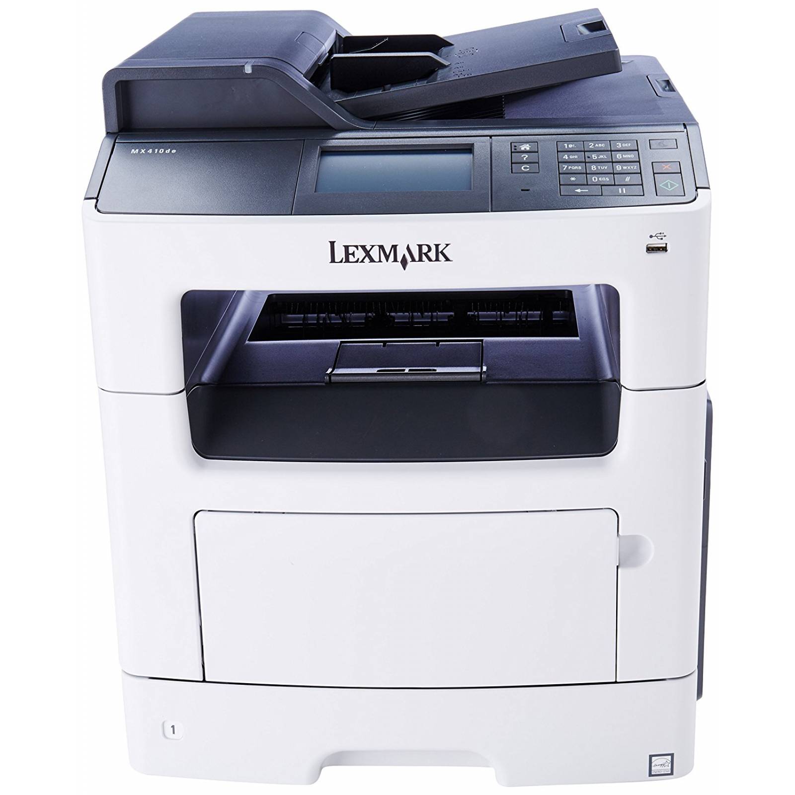 Lexmark MX410de monocromo All-in una impresora láser, escane