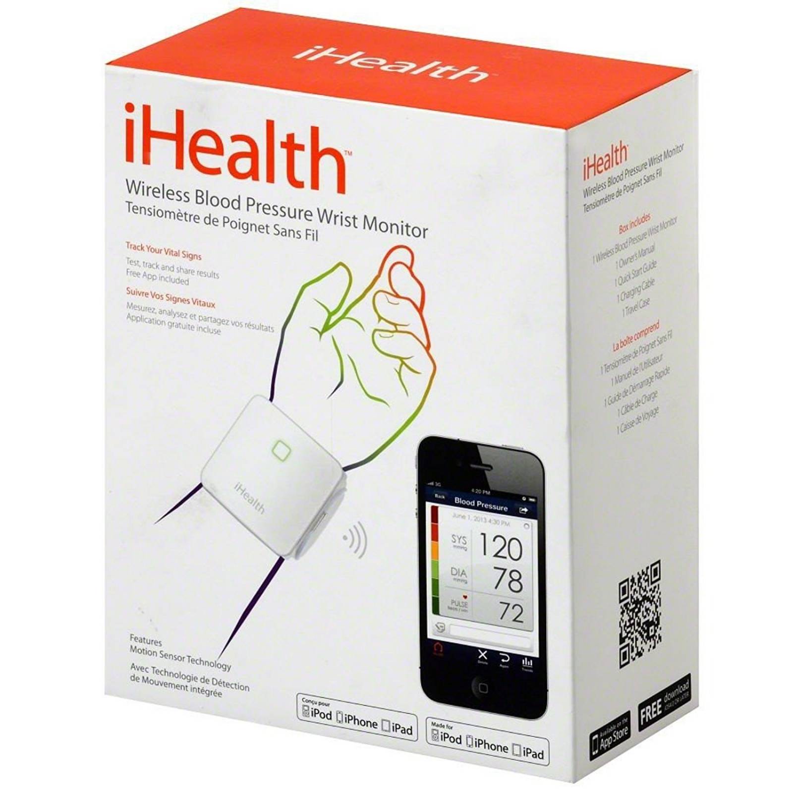 Monitor De Presión Arterial Ihealth App Para Apple Y Android