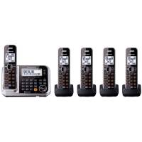 Teléfono Inalámbrico Panasonic Link2Cell Kx-Tg7875S D -Negro