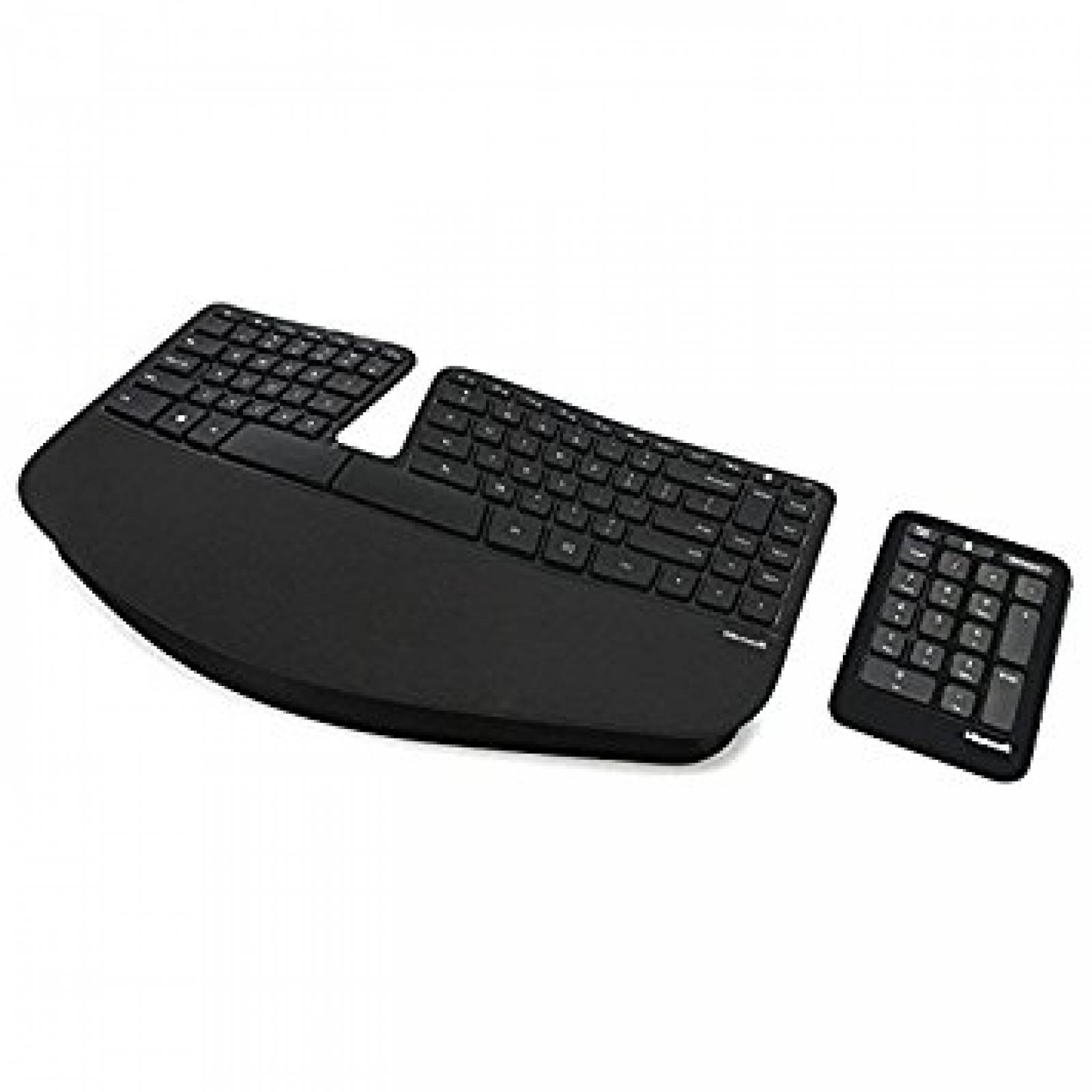B:Microsoft esculpir teclado ergonómico negocio (5KV-00001)