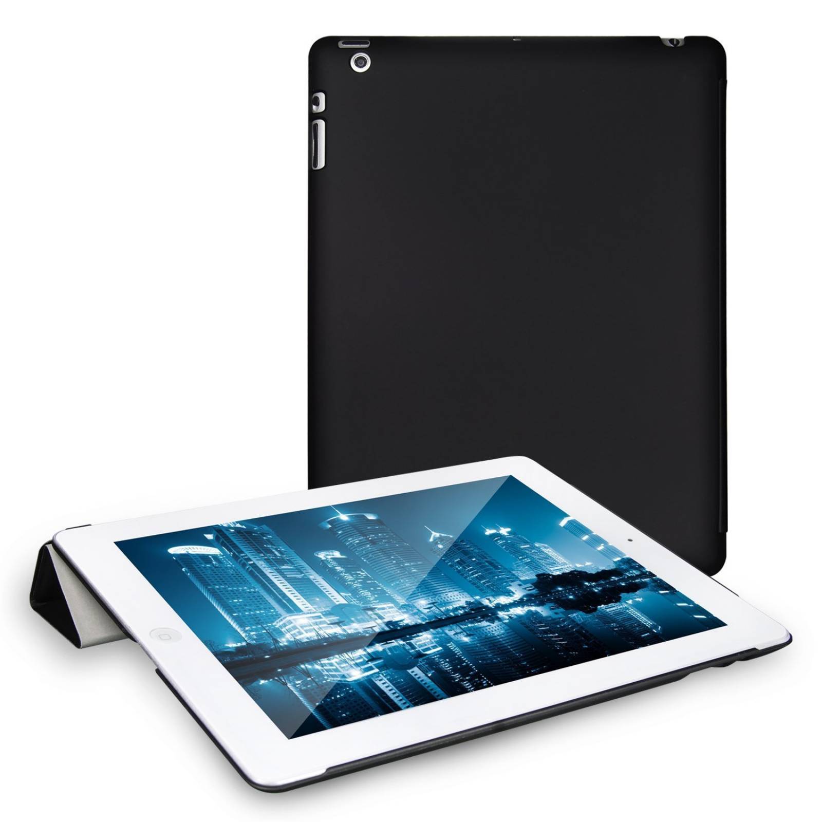 JETech iPad 2/3/4 funda nuevo protección Apple iPad 4 -Negro