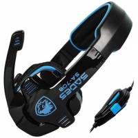 Sades Sa-708 Juegos Estéreo Auriculares Auriculares Mi -Azul
