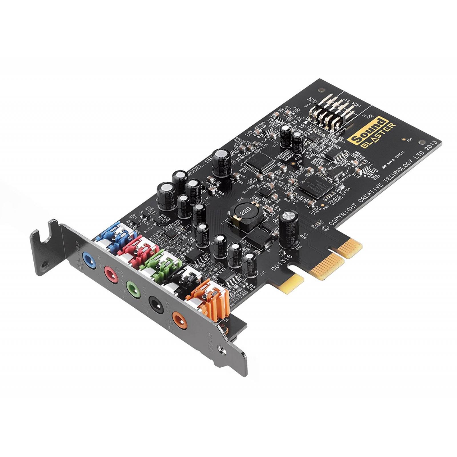 Tarjeta De Sonido Creative Sound Blaster Audigy Fx Pcie 5.1