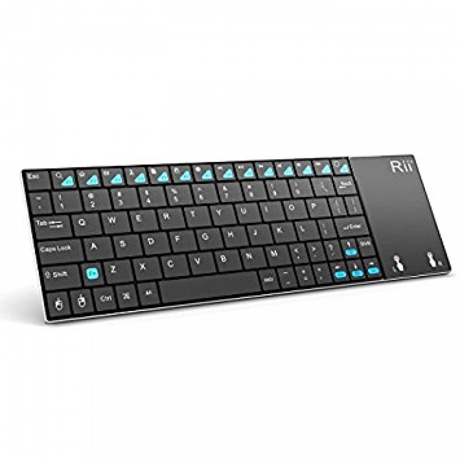 Teclado Inalámbrico Con Touchpad Rii Mini K12 Conexión Usb