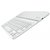 Logitech Teclado ultrafino cubierta iPad blanco aire -Blanco