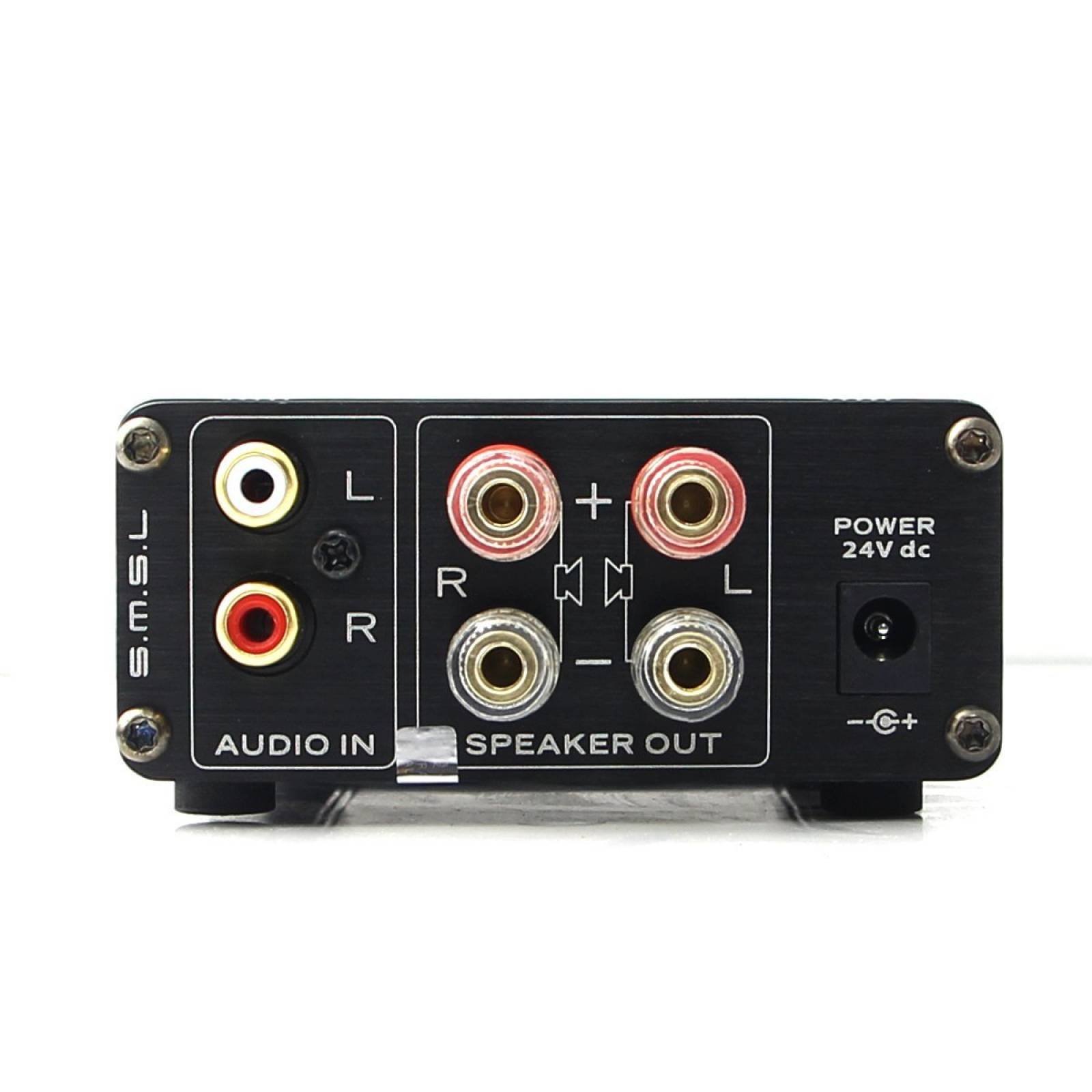 SMSL SA50 50Wx2 TDA7492 clase D amplificador potencia -Negro