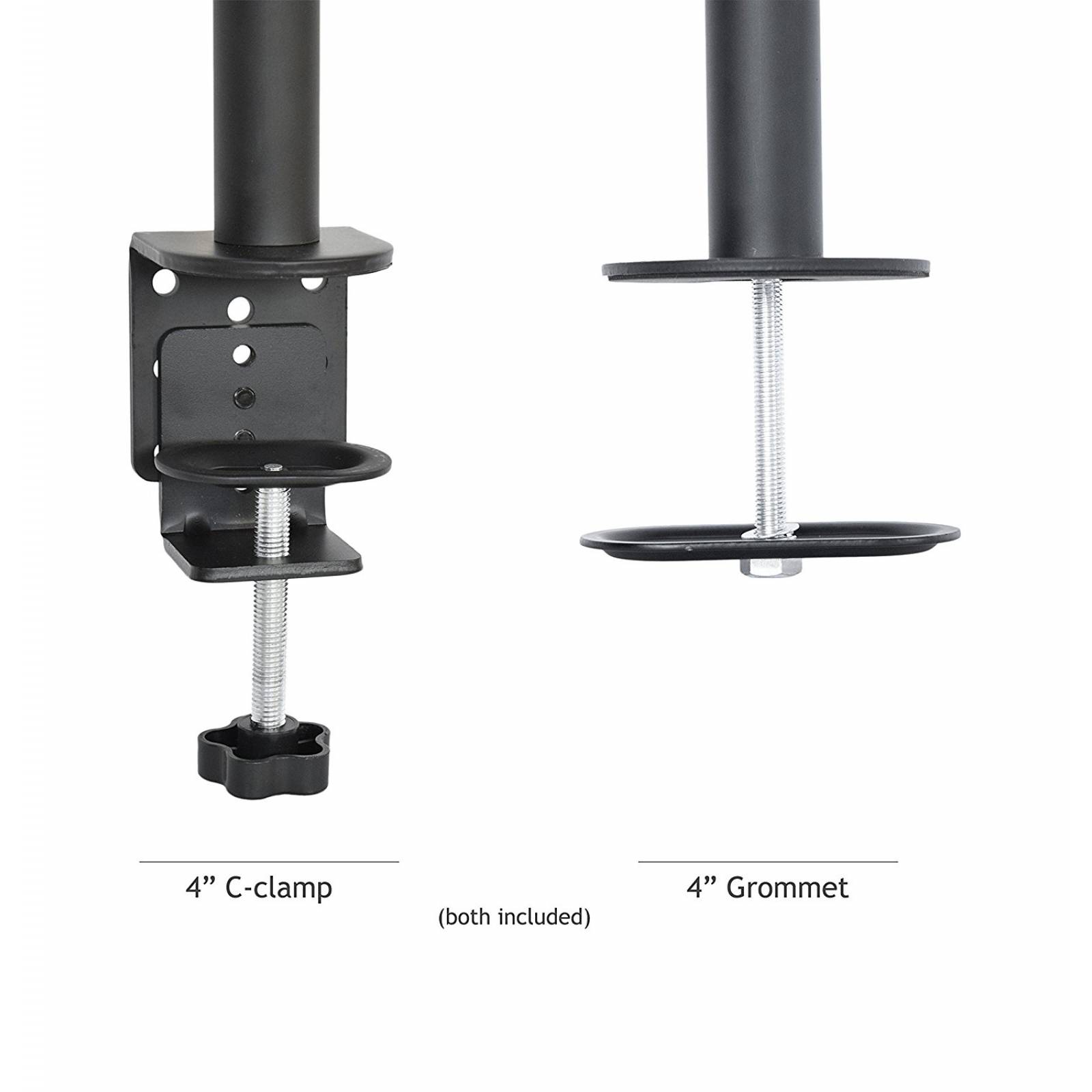 Soporte Vivo De Escritorio Para Monitor Y Laptop -negro