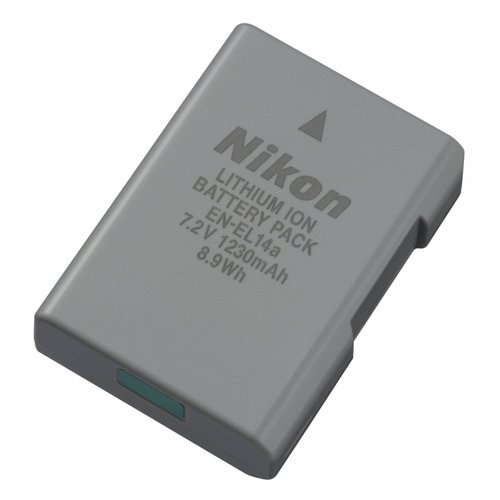 27126 Nikon EN-EL 14 Li-Ion recargable batería gris -Gris