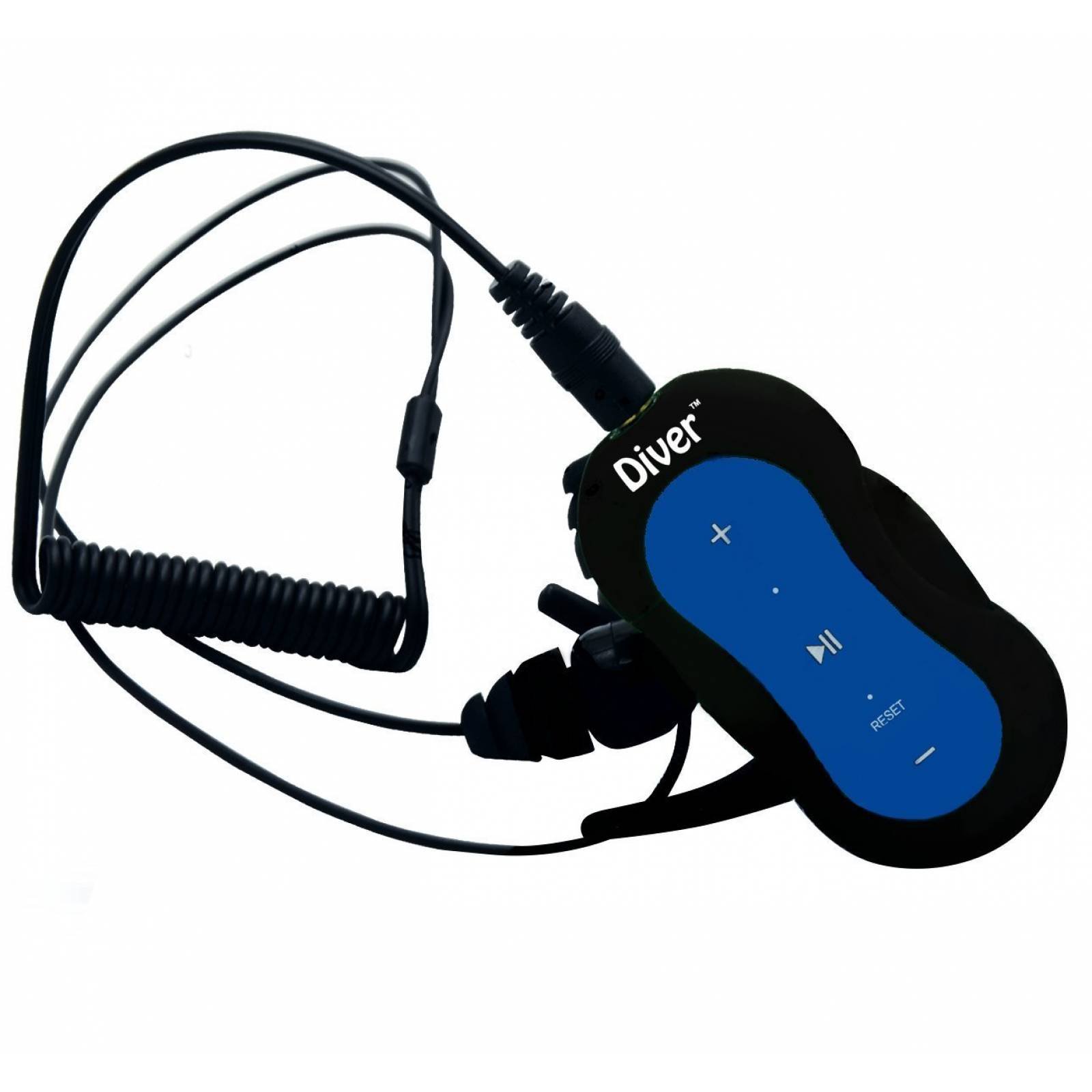 Buzo 10 DB 4GB Reproductor MP3 impermeable auriculares -Azul