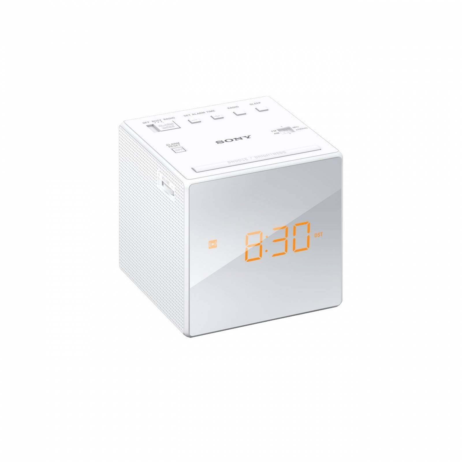 SONY despertador Radio blanco -Blanco