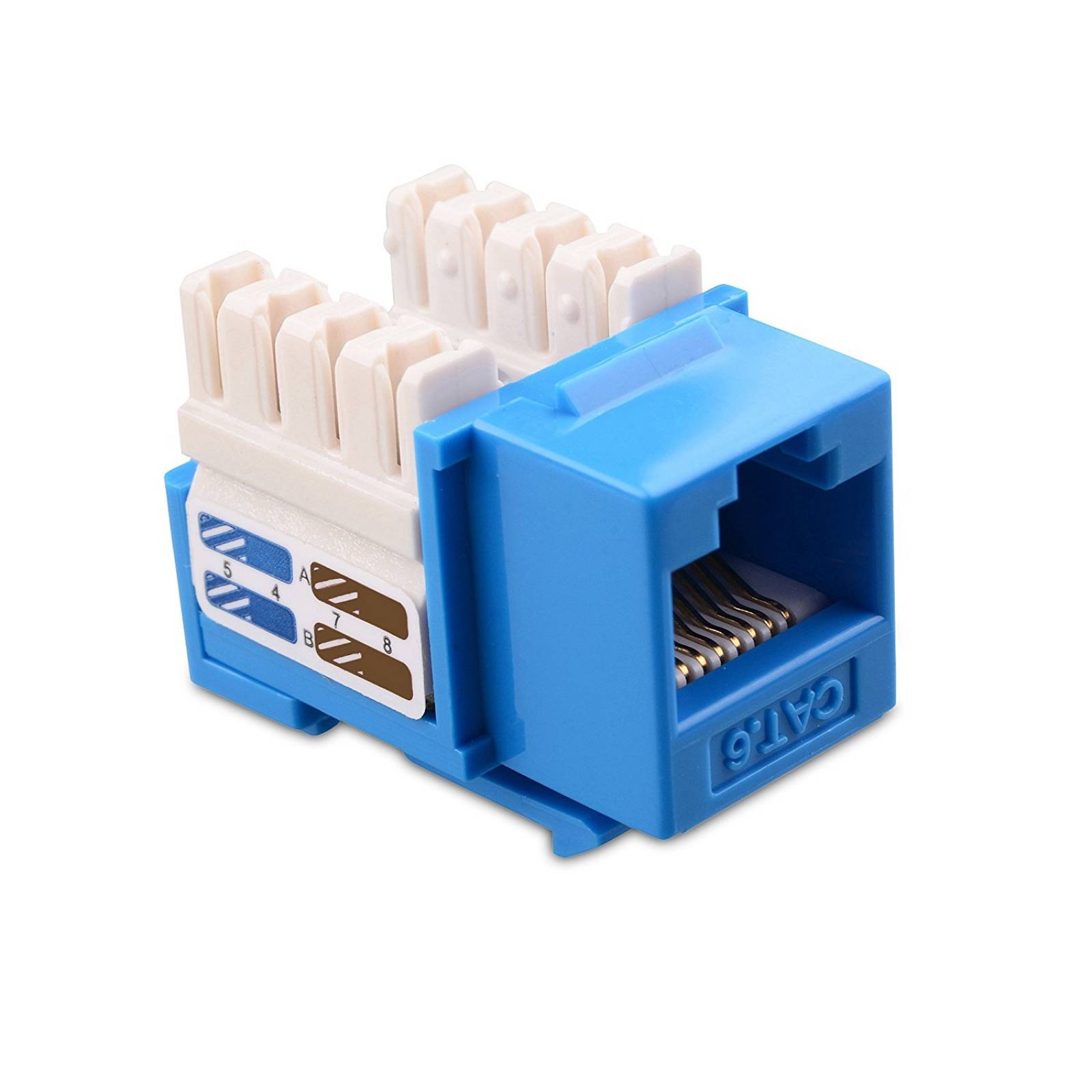 Paquete Enchufes Cable Matters Cat6 Rj45 25 Piezas -azul