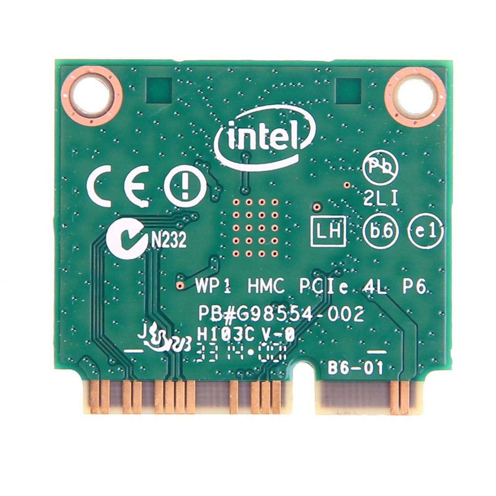 Intel 3160 doble banda Wireless AC + Bluetooth Mini PCIe tar