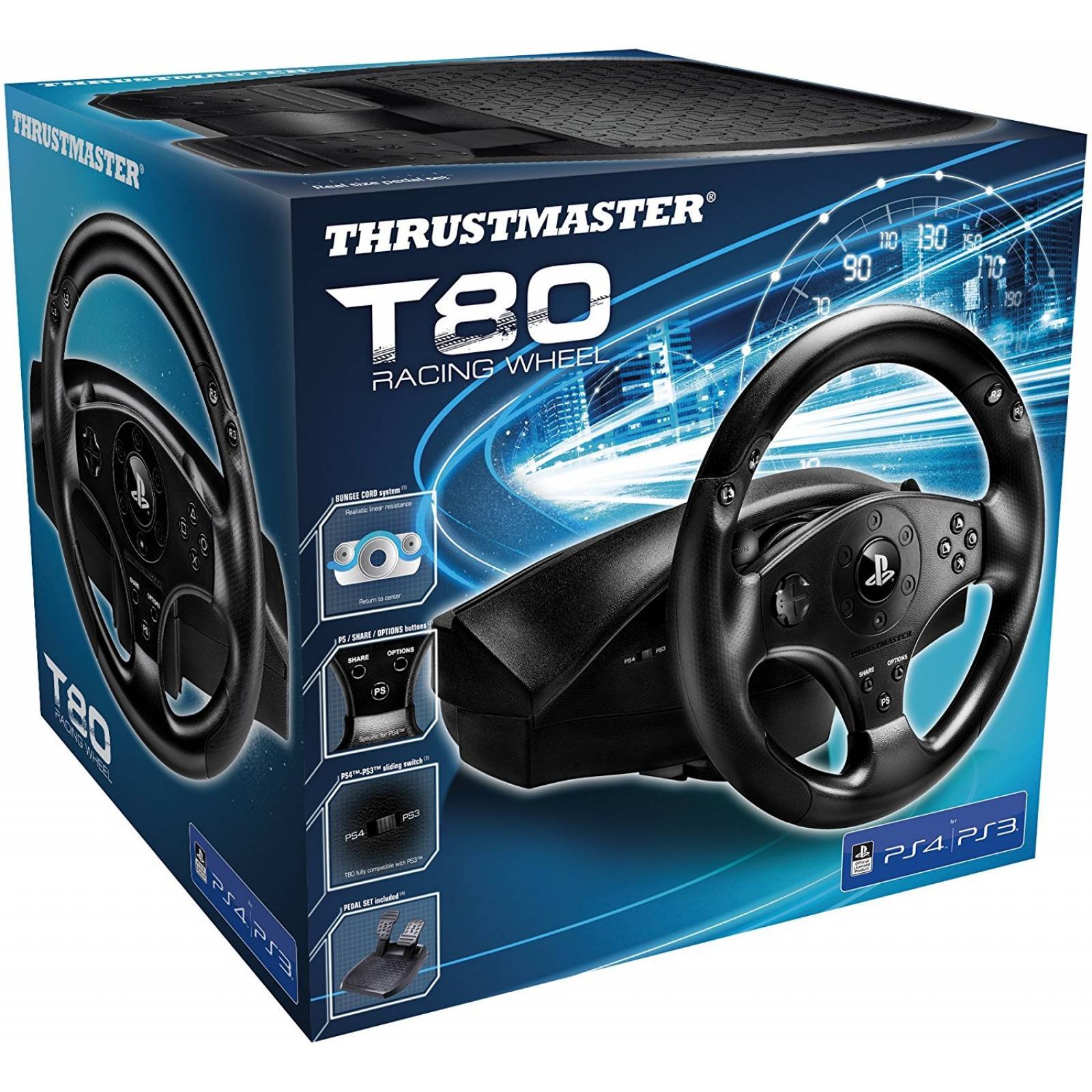 RS T80 PS4/PS3 Thrustmaster licencia oficial volante