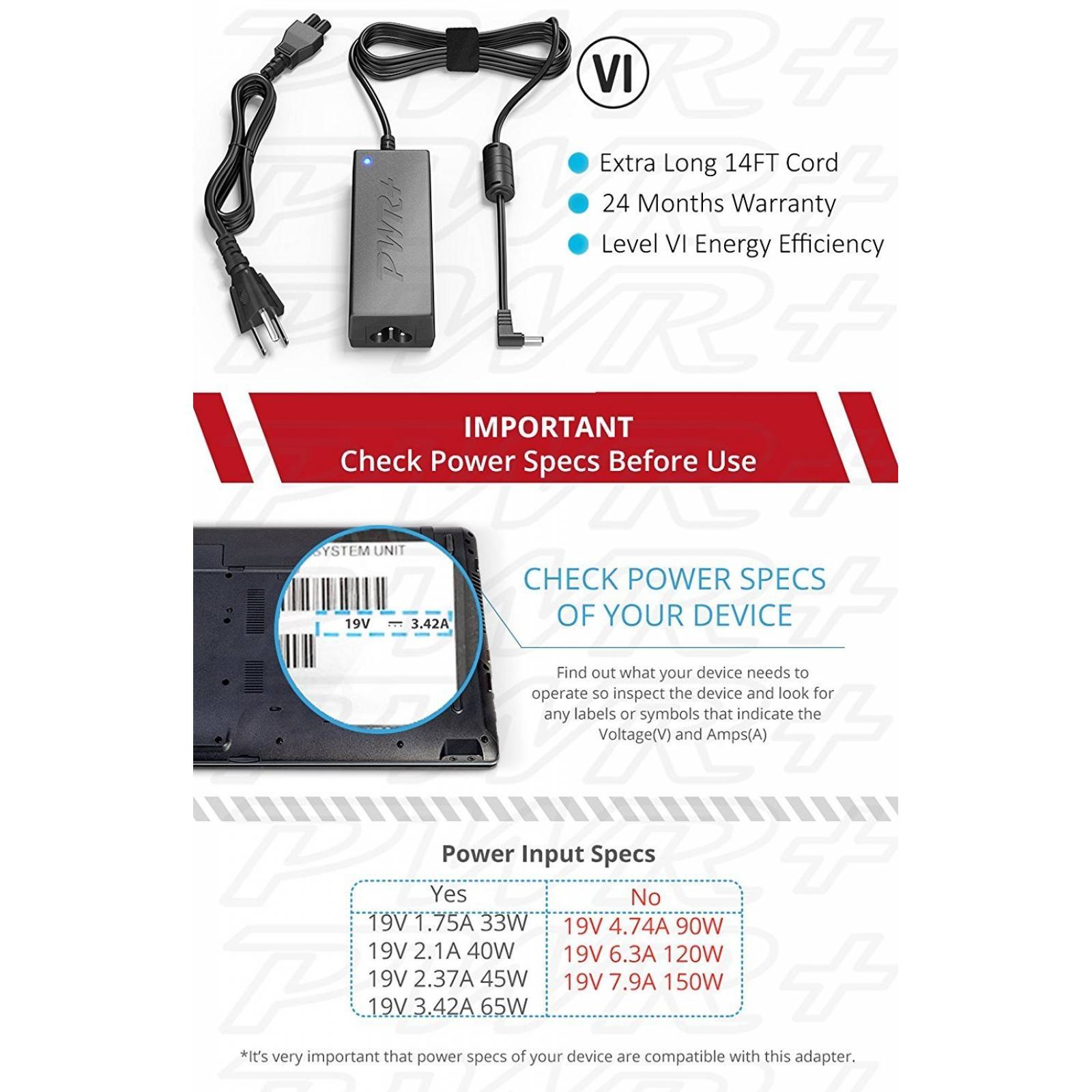 PWR+65W 45W 33W Asus-Zenbook Prime UX21A UX301 UX301LA UX302