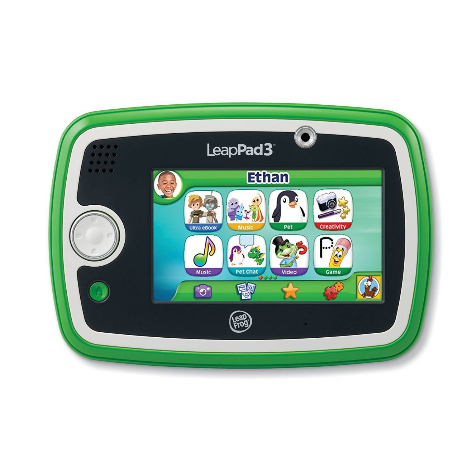 Tablet Infantil Leapfrog Aprendizaje 5'' 4 Gb Wifi -verde