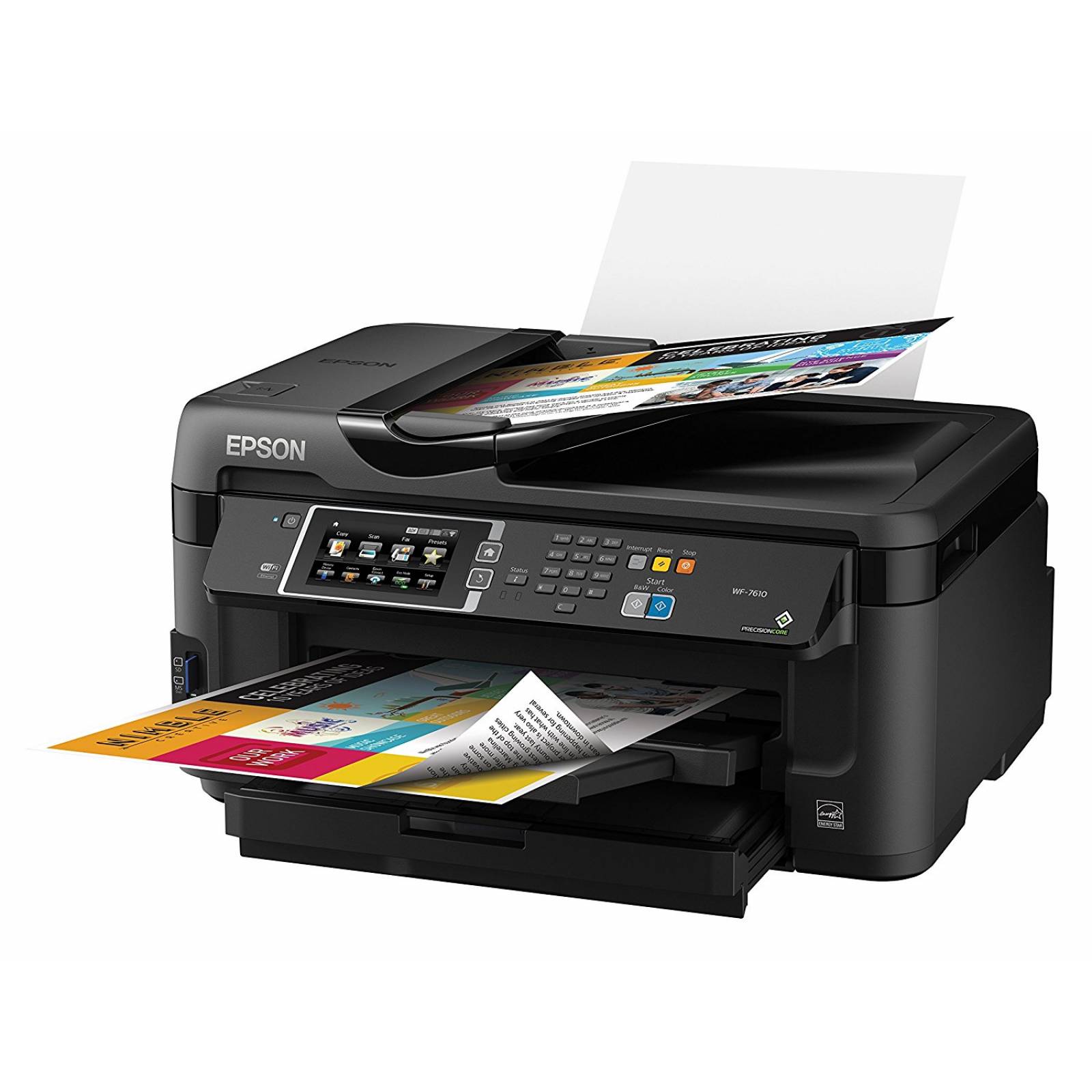 Epson WorkForce WF-7610 Color Wireless All-in-One de inyecci