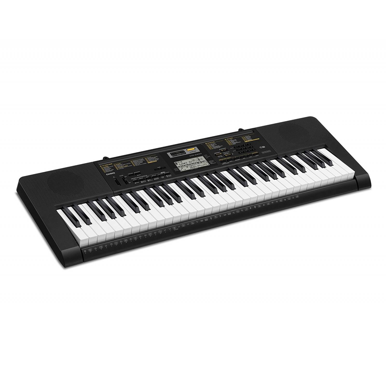 B:Casio CTK2400 61-clave teclado portátil USB