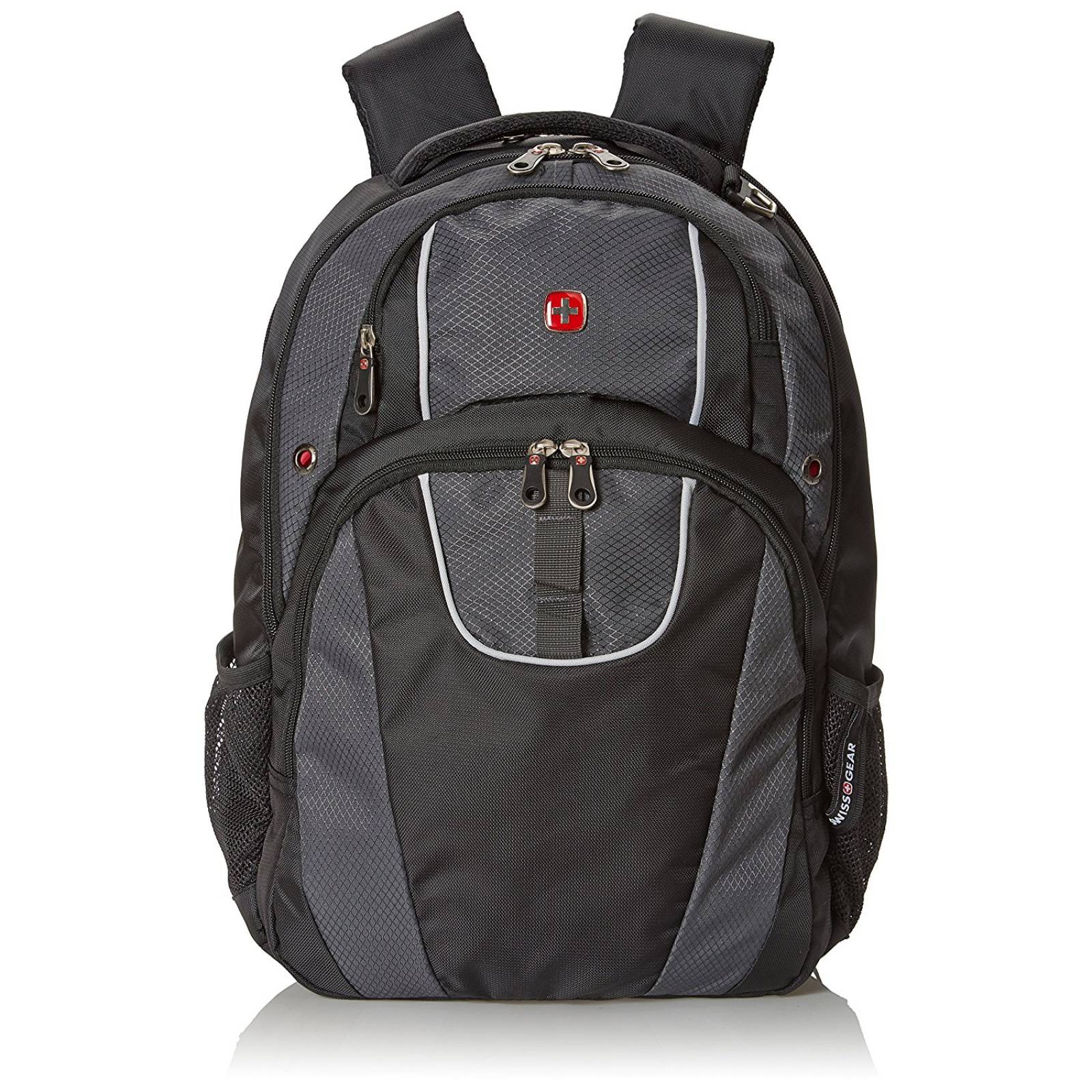 SwissGear SA6689 negro mochila gris - se adapta mayor -Negro