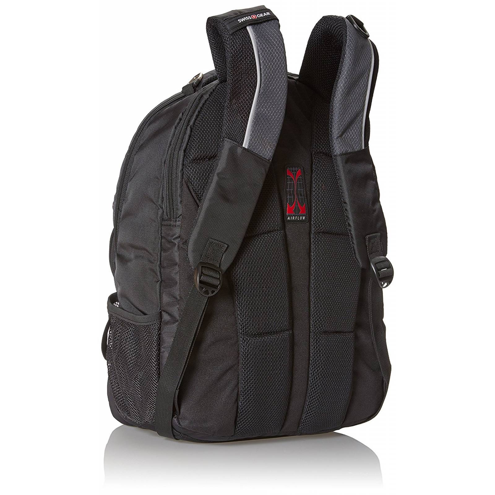 SwissGear SA6689 negro mochila gris - se adapta mayor -Negro