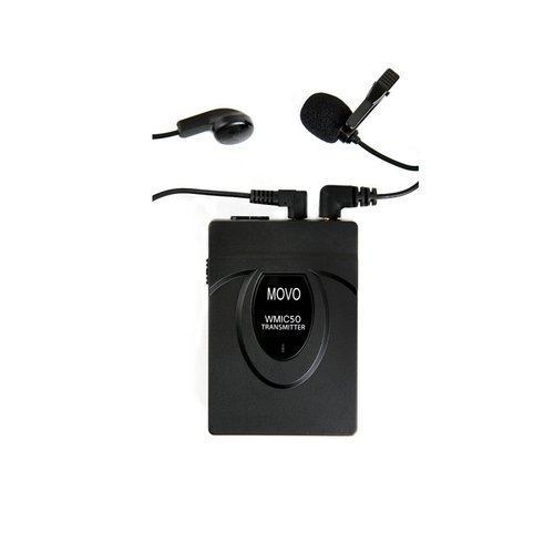 Movo WMIC50 2,4 GHz inalámbrico Lavalier sistema micrófono i