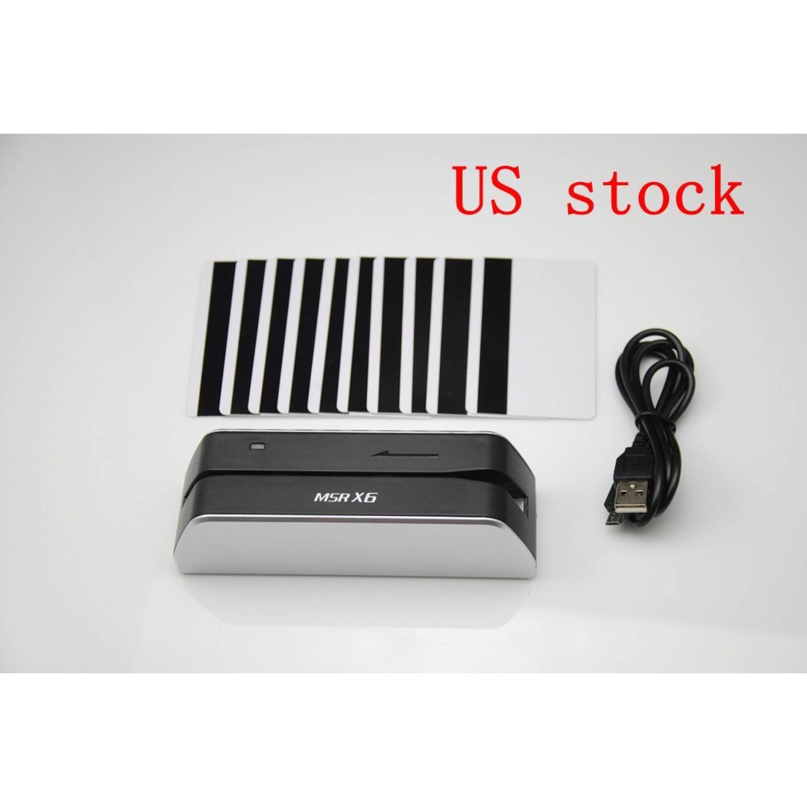 B:MSRx6 1/3 tamaño Msr206 Msr605 más pequeño alimentado Usb le