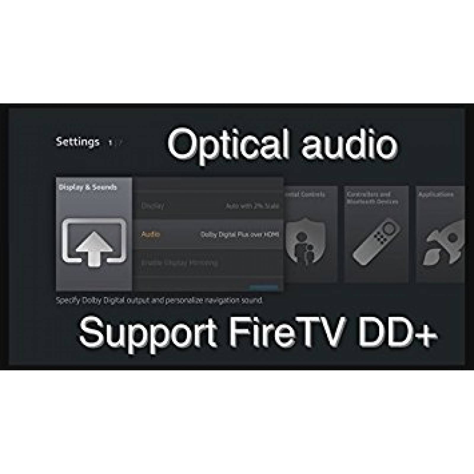 ViewHD HDMI Audio Extractor apoyo Ultra HD 4K arco MHL TOSLI