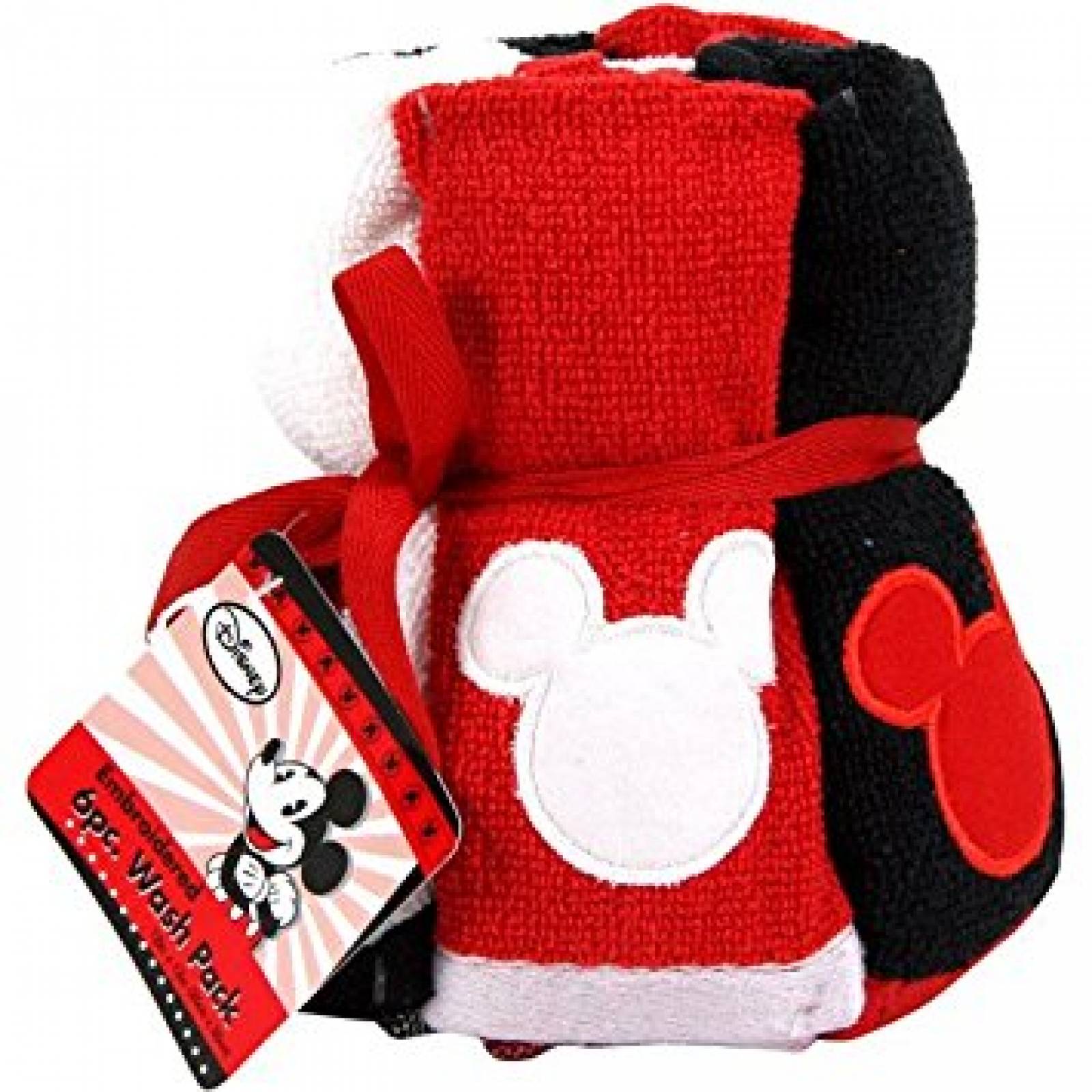 Colección baño decorativos Mickey Mouse - pack 6 paño