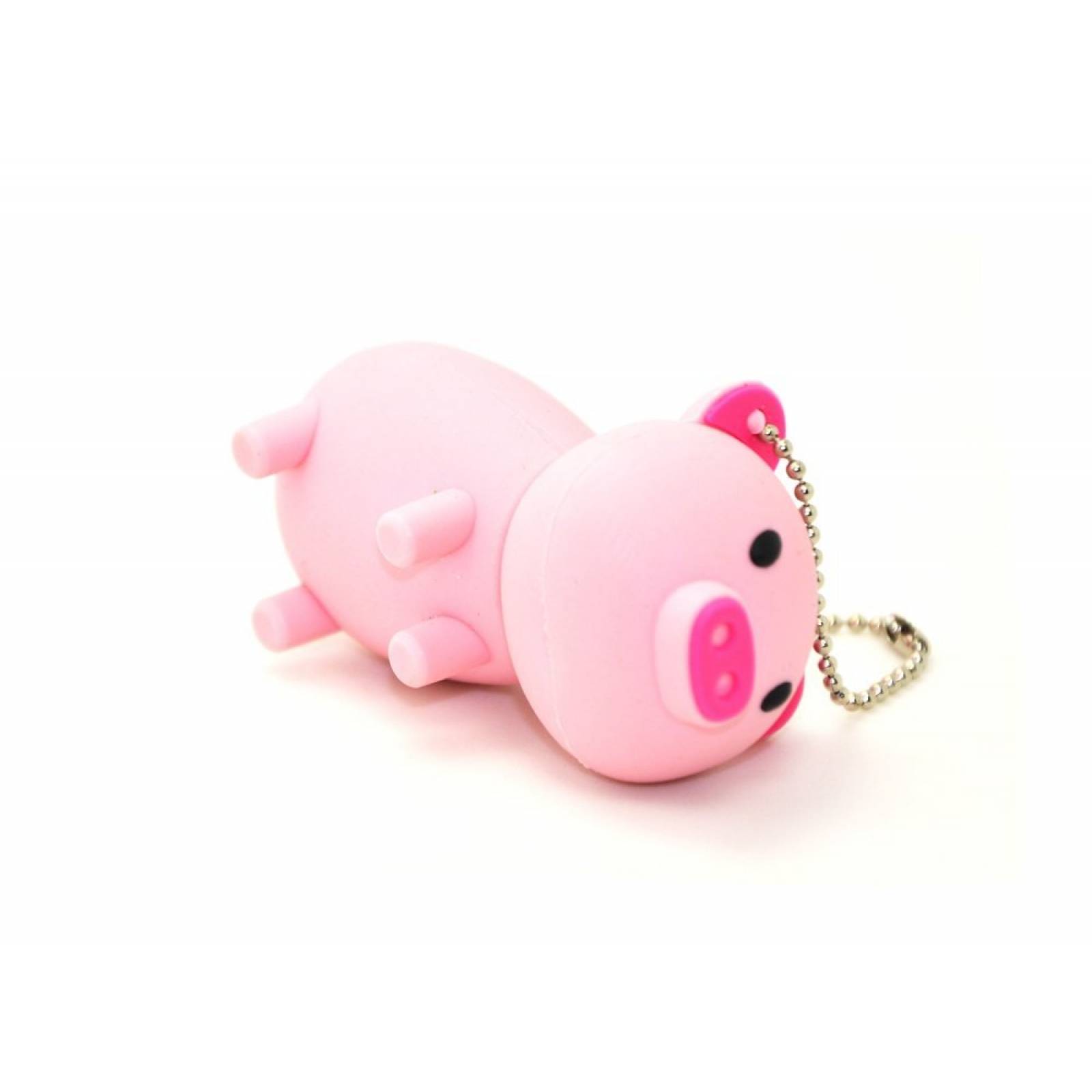 Memoria Usb Febniscte 8gb Usb 2.0 Llavero -cerdito Rosa