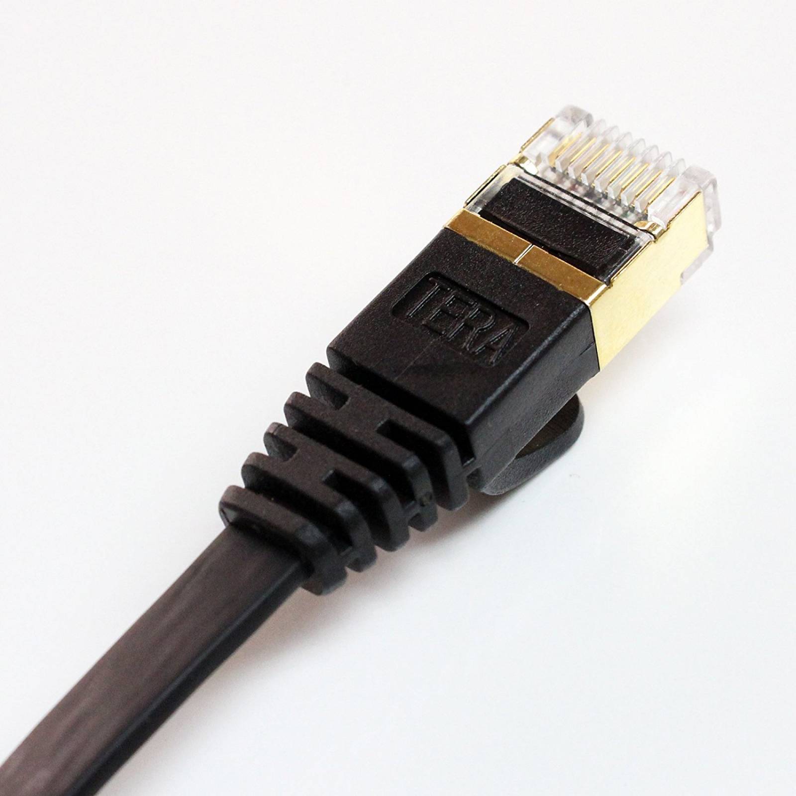 Cable Ethernet Tera Grand Cat7 10 Gigabit Rj45 -15m Negro