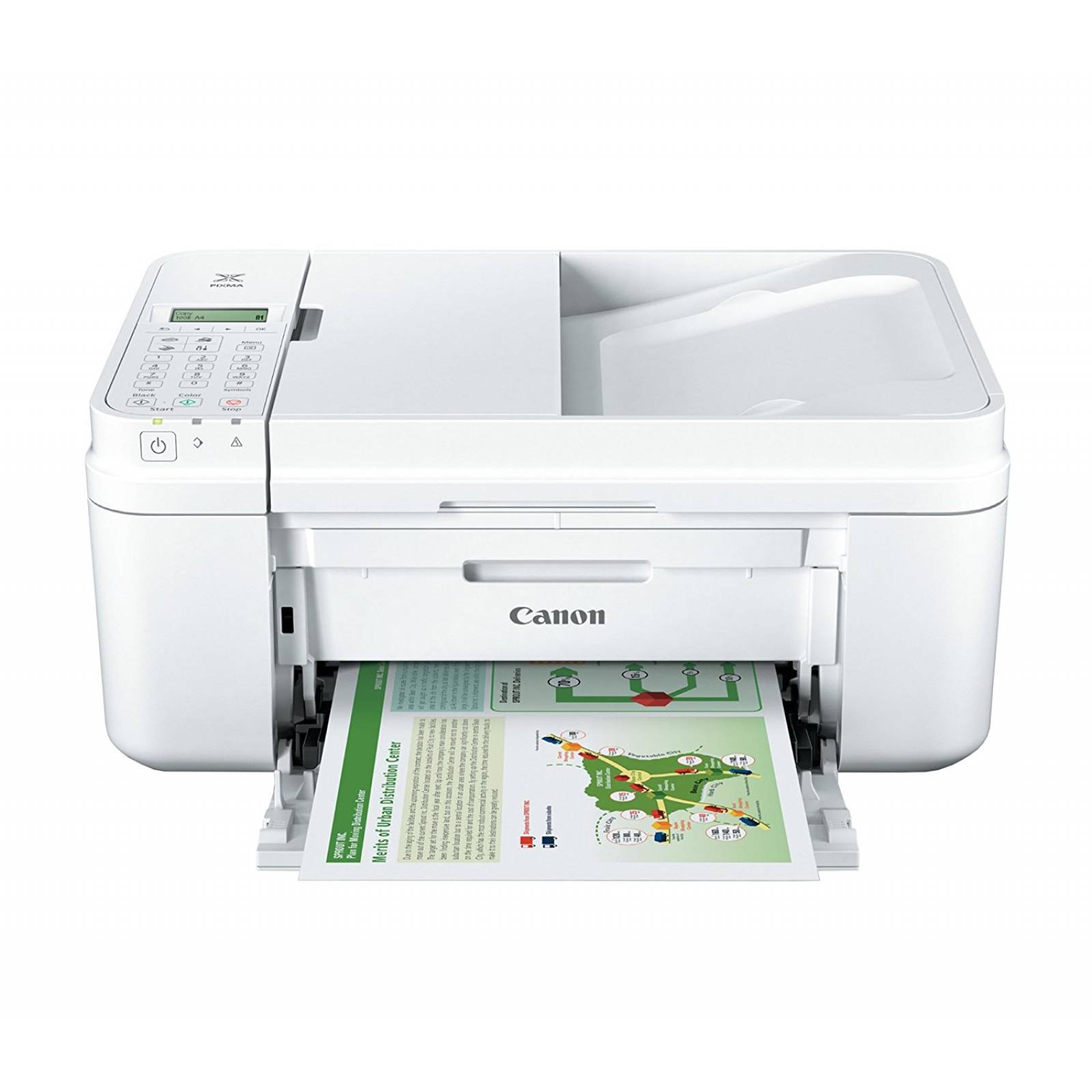 Canon PIXMA MX492, All-In-One inalámbrica pequeña im -Blanco