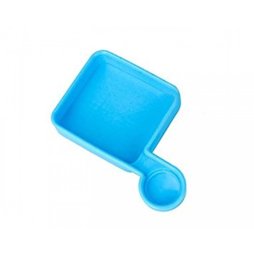 Paquete Set silicona protectora cubre lente tapas GoPr -Azul