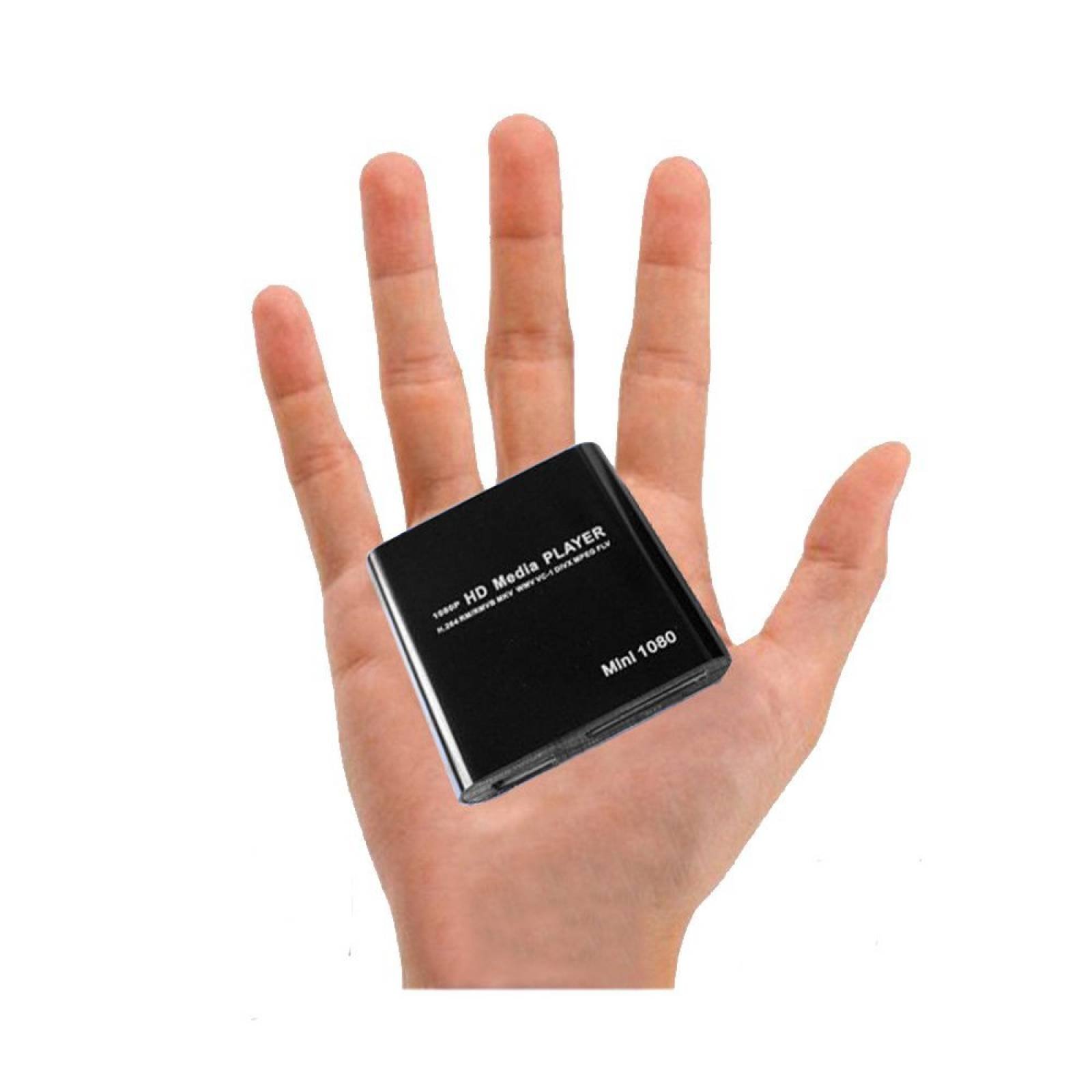 Reproductor multimedia HDMI, negro AGPtek Mini 1080p  -Negro