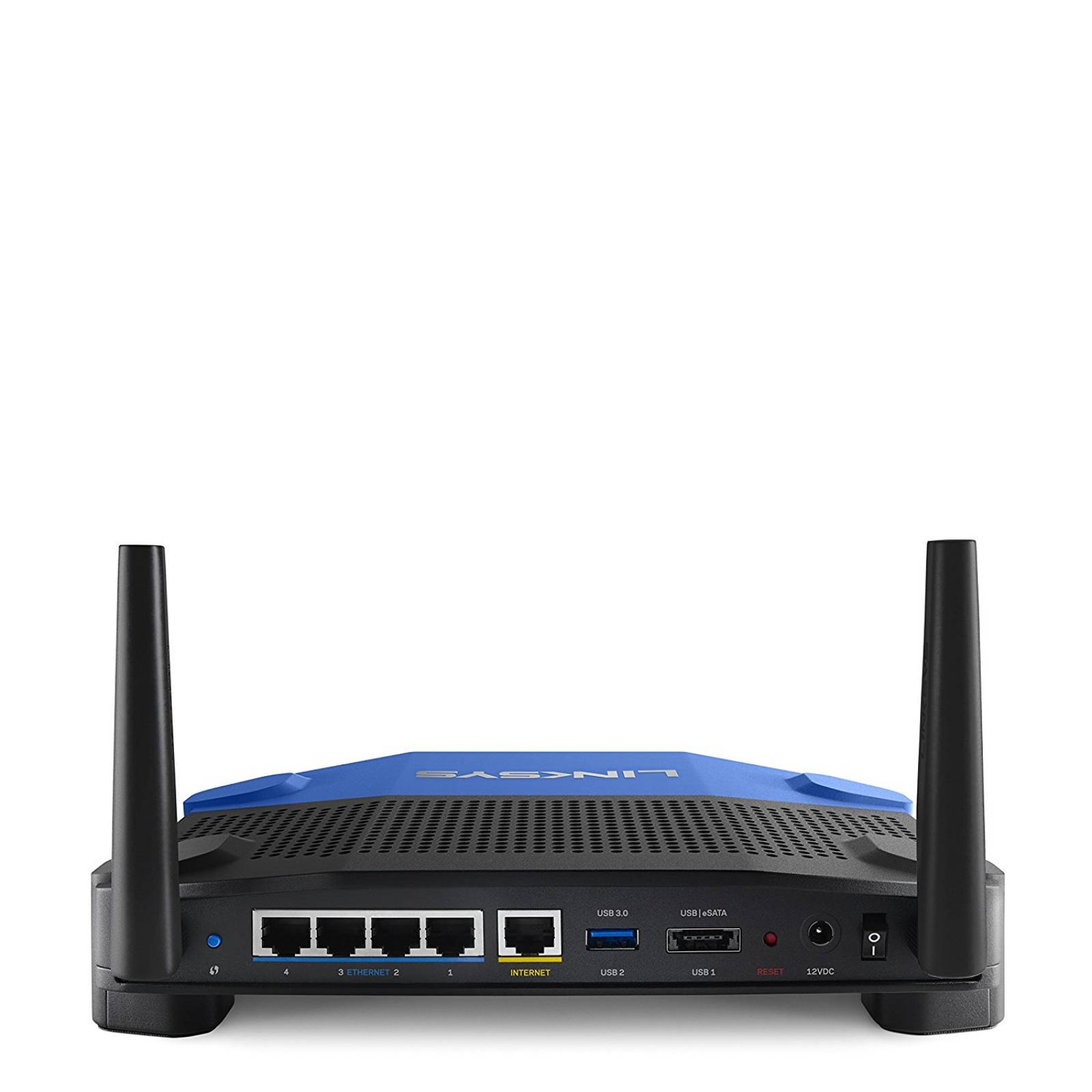 Con Gigabit Linksys WRT AC1200 doble banda y conexión Wi-Fi