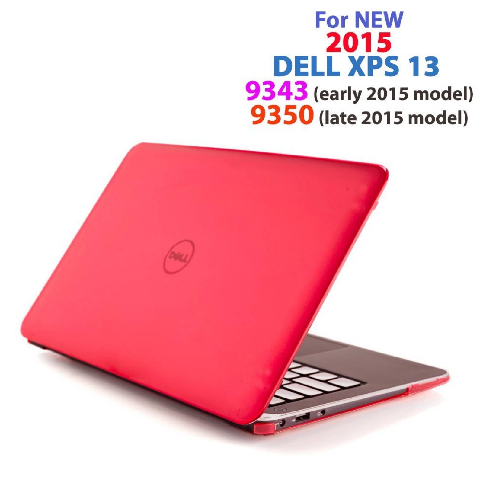 Carcasa Dura Mcover P/ Dell Xps 13 9343 9350 9360 -rojo