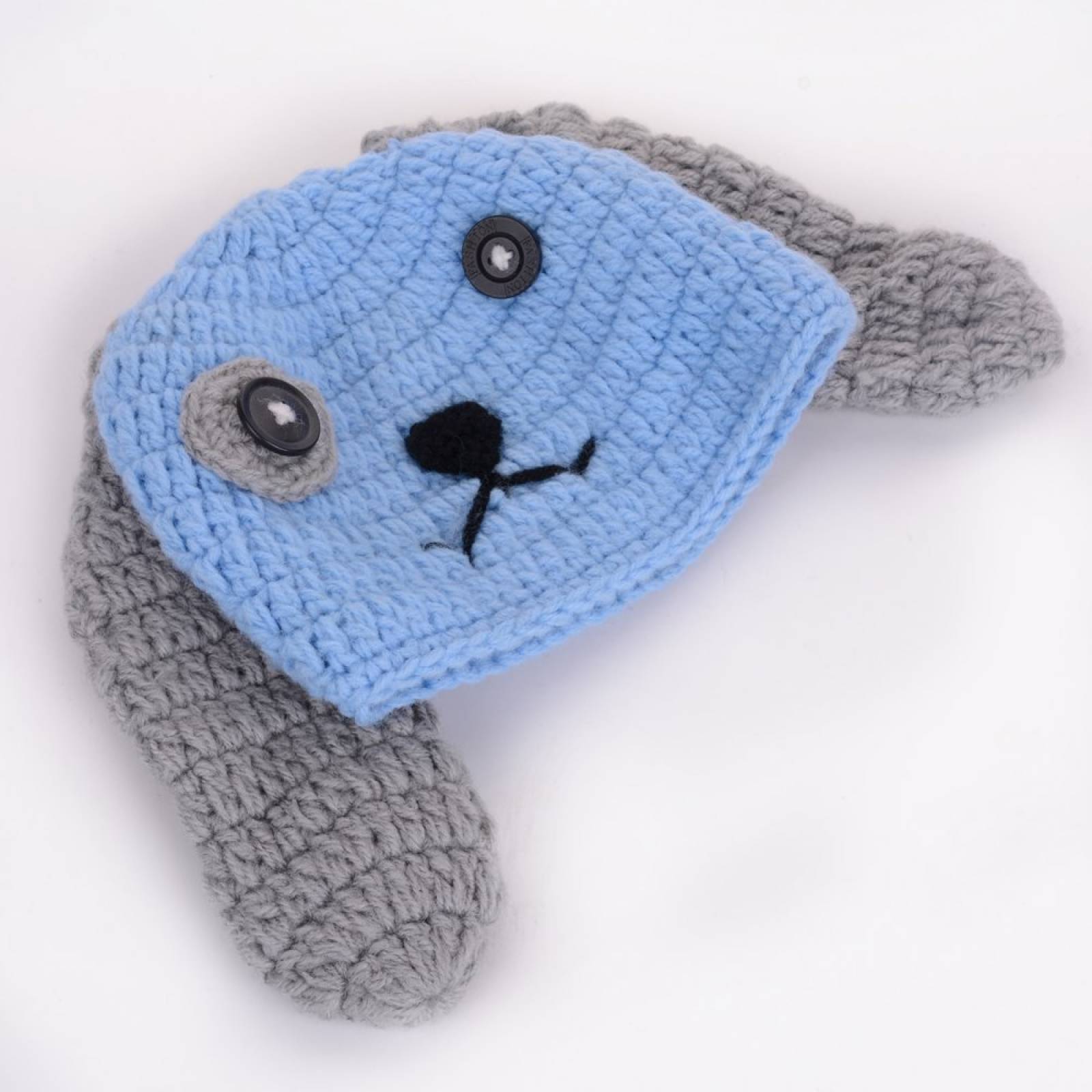 JISEN bebé fotografía recién apoyos hecho mano lindo p -Azul