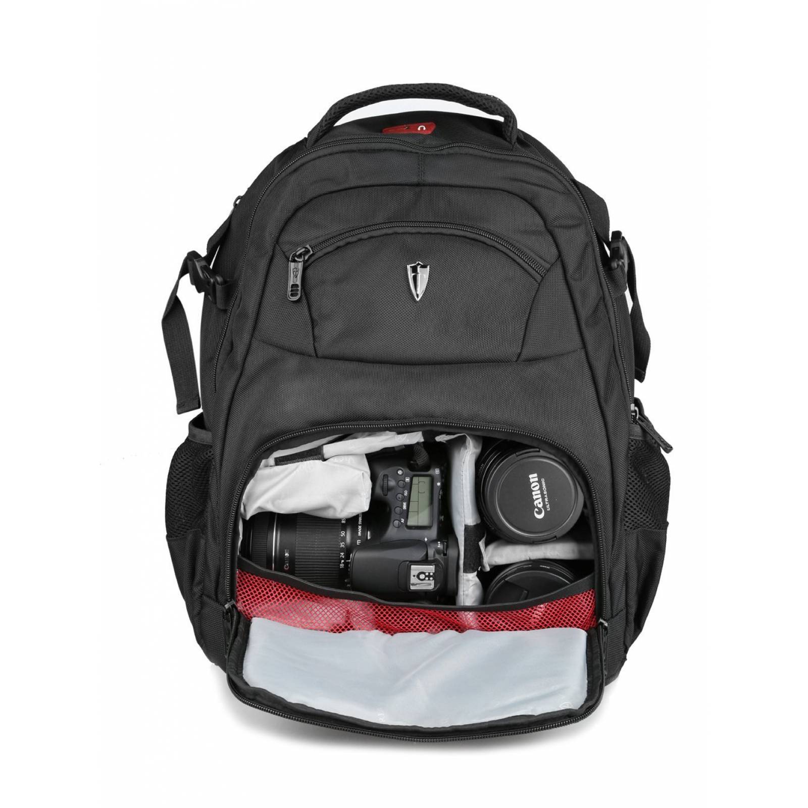 Victoriatourist DSLR cámara mochila portátil bolso im -Negro