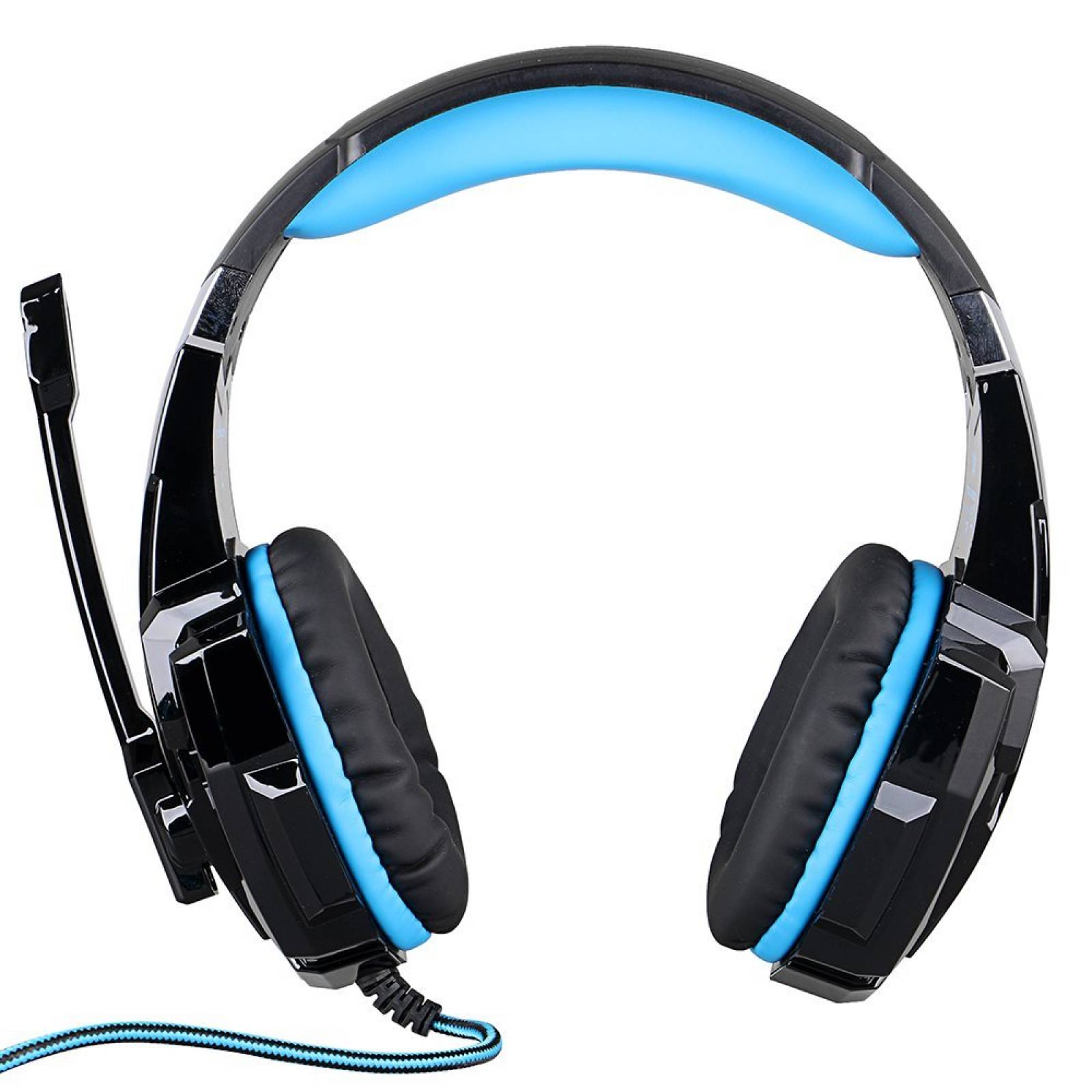 B:KOTION cada G9000 3.5mm juego juegos auriculares auri -Negro