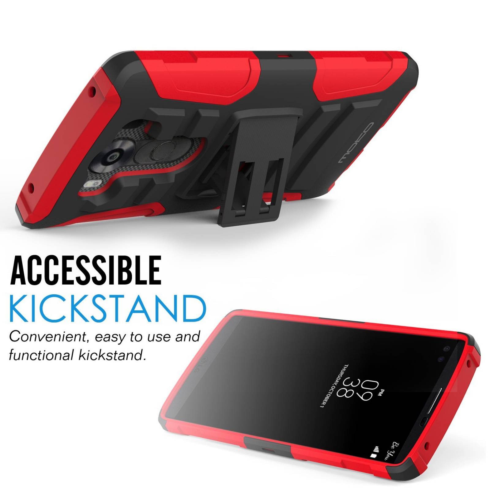 LG V10 funda MoKo amortiguador tapa dura Ultra protectora re