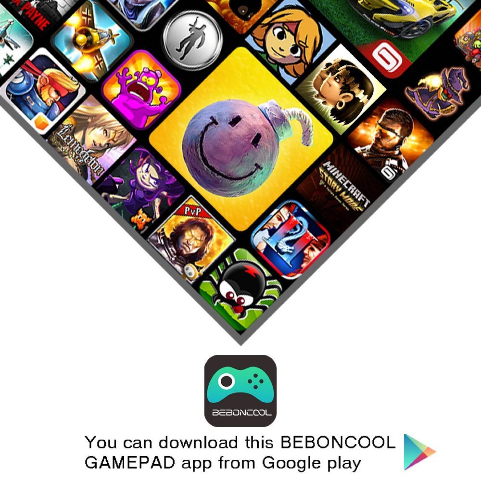 BEBONCOOL inalámbrico controlador juego Bluetooth Clip teléf