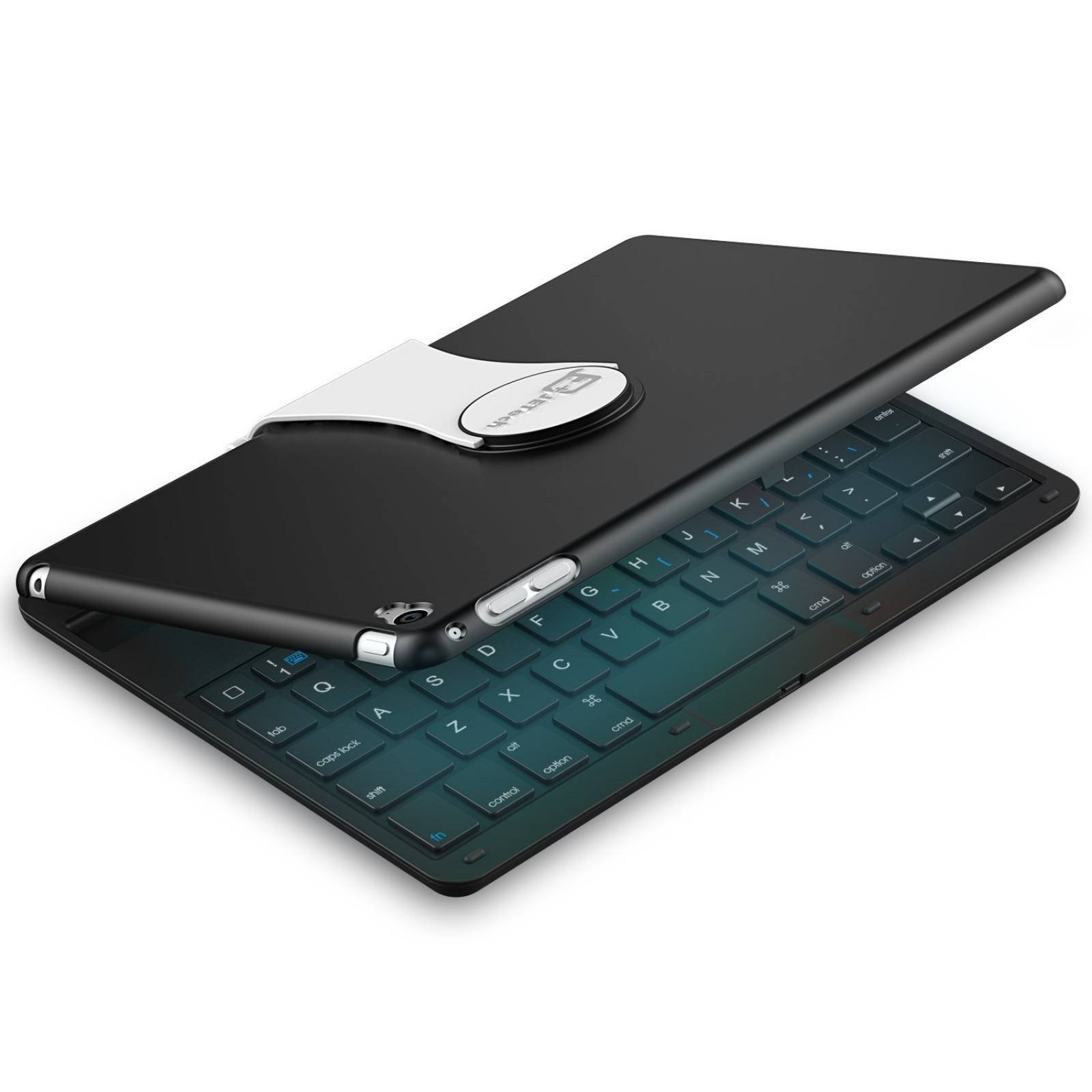 Funda Jetech Ipad Mini 4 Teclado Bluetooth, Rotación 360 -n