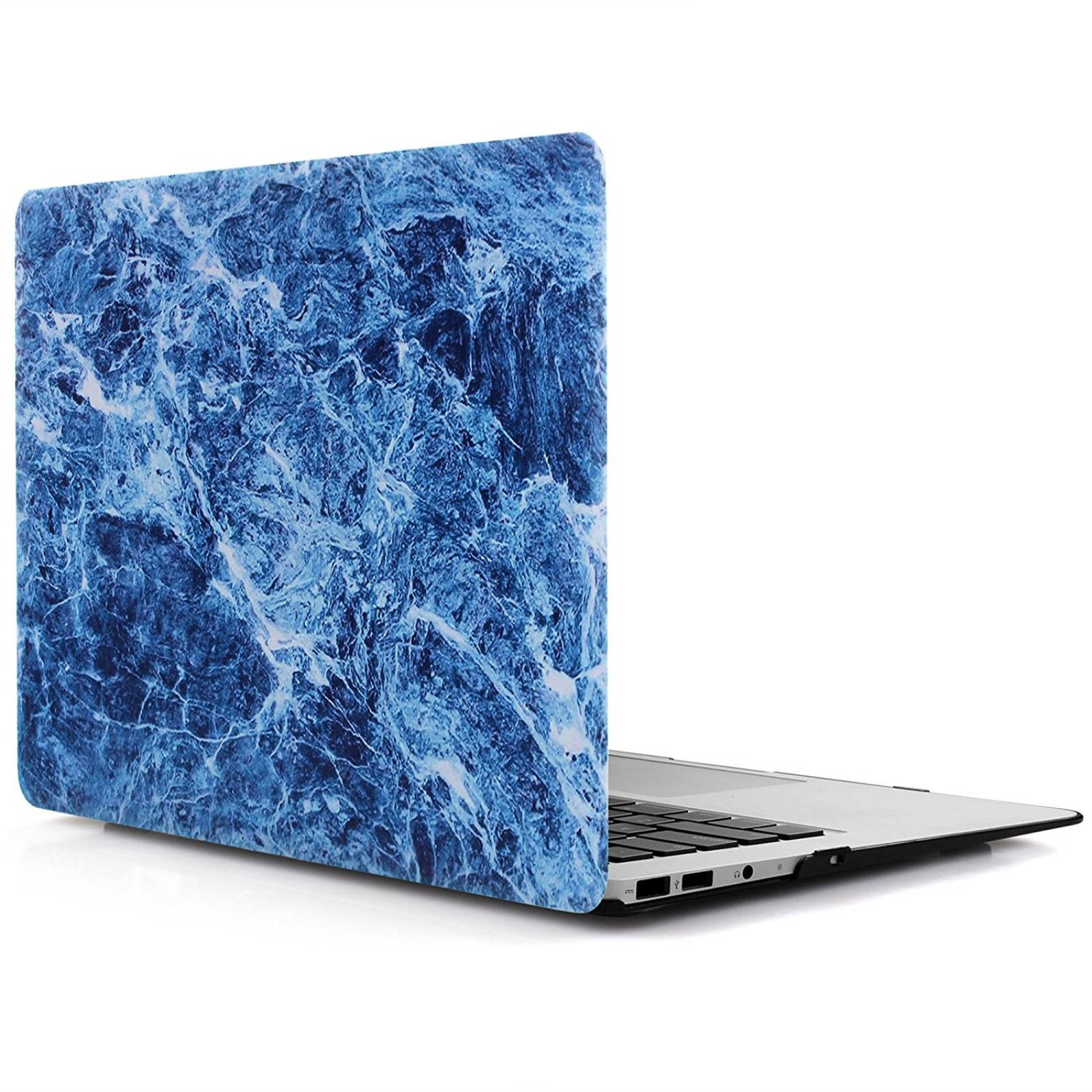 iDOO mate grabado estuche duro MacBook Air 13 pulgadas -Azul