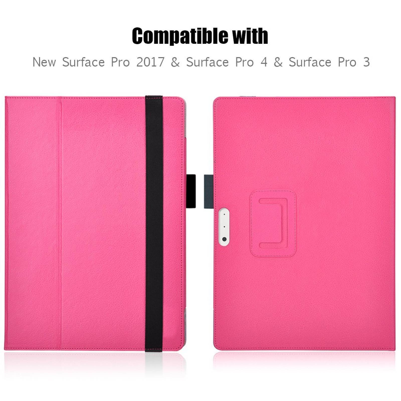 B:Nuevo Surface Pro 2017 & Surface Pro 4 funda - SHEROX  -Rosa