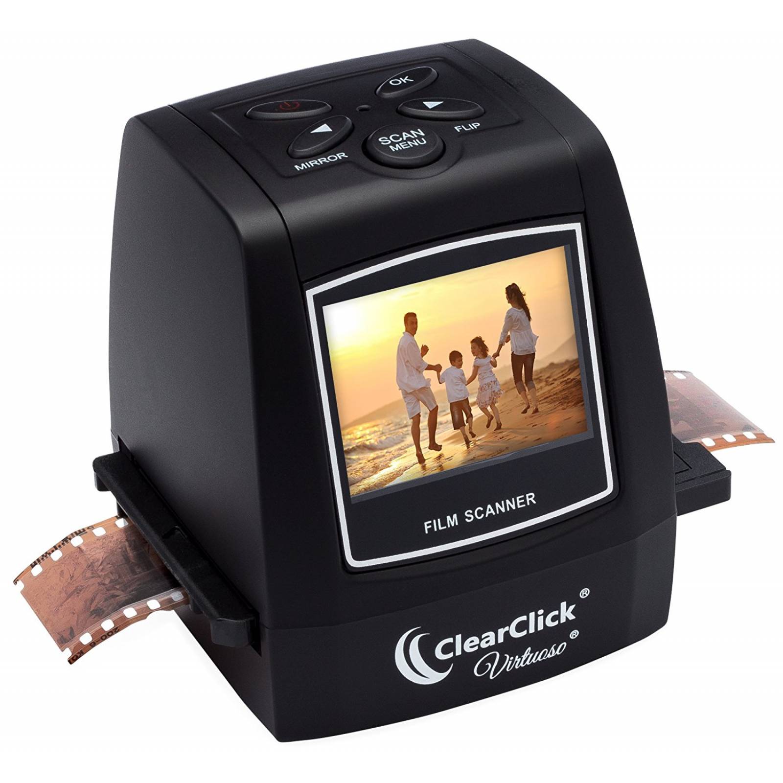 ClearClick Virtuoso 2.0 Film- & Diascanner – Digitalisiert 35 Mm, 110 & 126 Dias/Negative In 22 MP, Ohne PC