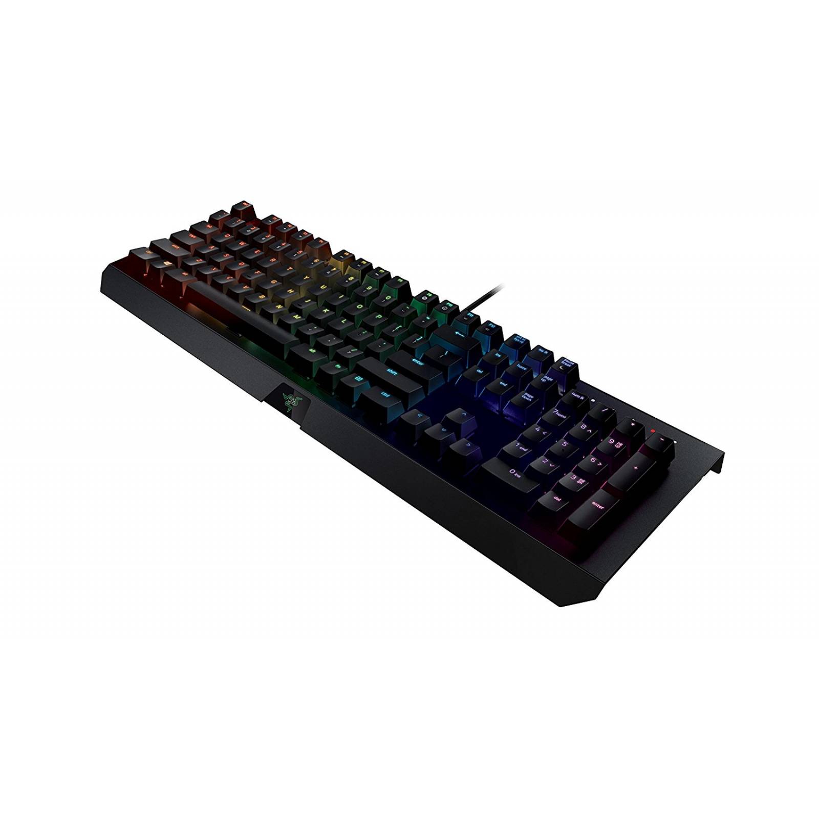 B:Razer BlackWidowxcroma RGB Clicky mecánico Gaming tec -Negro