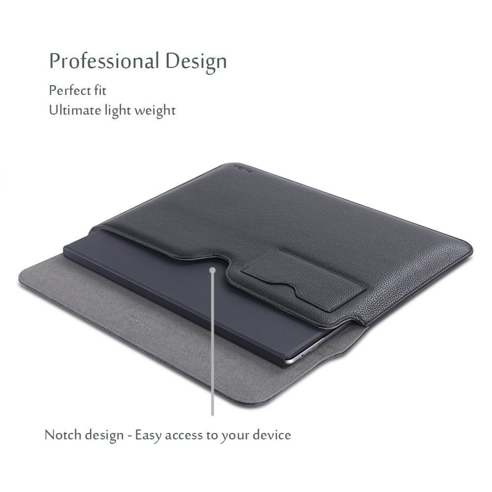 B:ProCase 12 pulgadas Macbook / Samsung Galaxy TabPro S -Negro