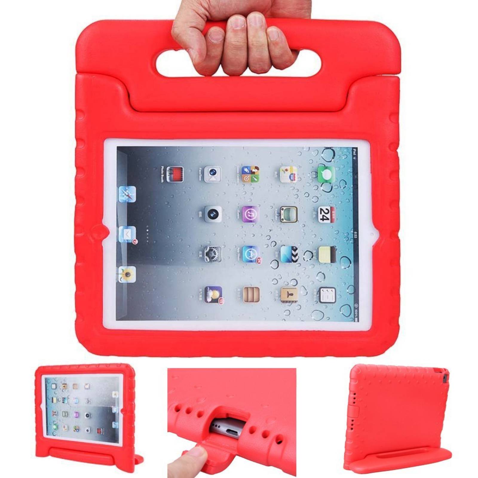 iPad mini funda, hormigas TECH ligero [golpes] fundas - Rojo